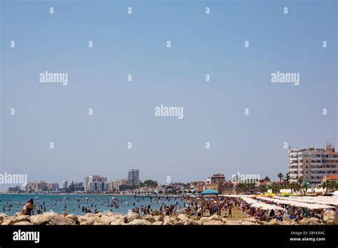 Phinikoudes Beach Larnaca Hi Res Stock Photography And Images Alamy