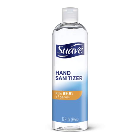 Suave Hand Sanitizer Alcohol Based 12 Oz