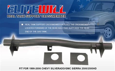 Elitewill Rear Fuel Tank Support Crossmember Fit For Chevy