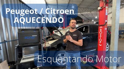 Arrume você mesmo Peugeot Citroen esquentando motor aquecendo