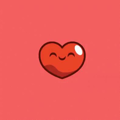 Coração Pulsante Vermelho Feliz GIF - HappyHeart Love Pumping ...