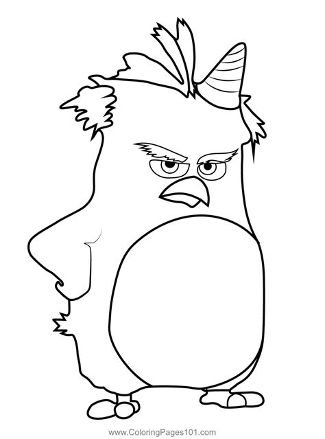 Edward Angry Birds Coloring Page Bird Coloring Pages, Printable ...