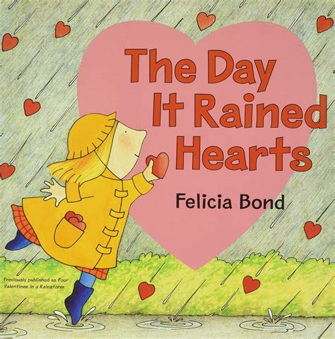Amazon.com: Day It Rained Hearts: A Creative Valentine Story About