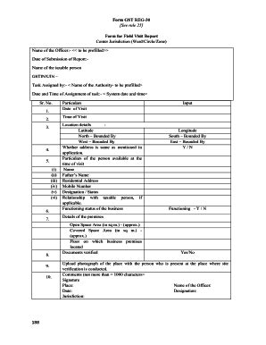 Fillable Online Form GST REG 30 JioGST Fax Email Print PdfFiller