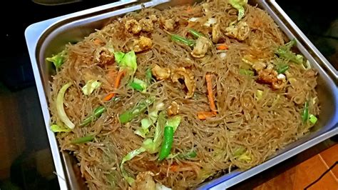 How To Cook Pancit Bihon With Sotanghon And My Cousin Merceditas