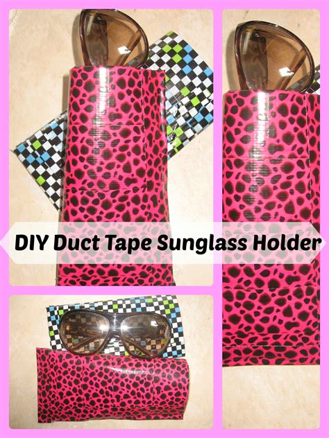 Diy Duct Tape Sunglass Or Eye Glass Holder Duct Tape Crafts Artofit