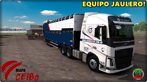 Equipo Los Novillos Volvo Fh Jaulero Mapa Ceibo Ets Mods