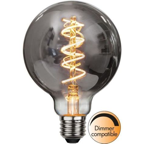 Ampoule E27 G95 Filament Dimmable Globe SMOKE