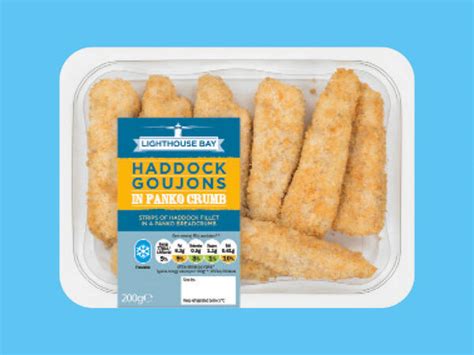 Lighthouse Bay Haddock Goujons In Panko Crumb Lidl Great Britain