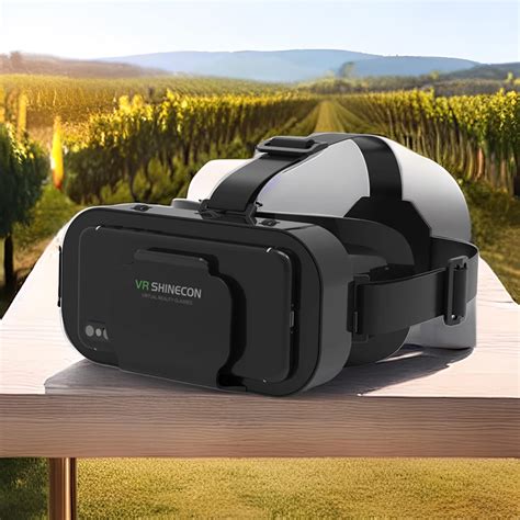 Amazon VR SHINECON VR Headset Compatible With IPhone Android