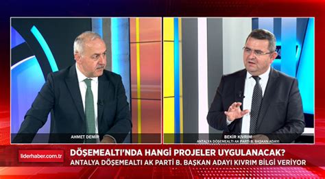 Mevlüt Çavuşoğlu Lider Haber TV de soruları yanıtladı Lider Gazete