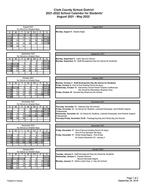 Ccsd Net District Calendar Pdf 2024 2024 School Students November