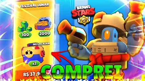 COMPREI A OFERTA LUNAR E ABRI MEGACAIXAS GANHEI UM BRAWLER NOVO