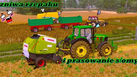 Czarne złoto pod kosę prasowanie po Jęczmieniu FARMING SYMULATOR 22