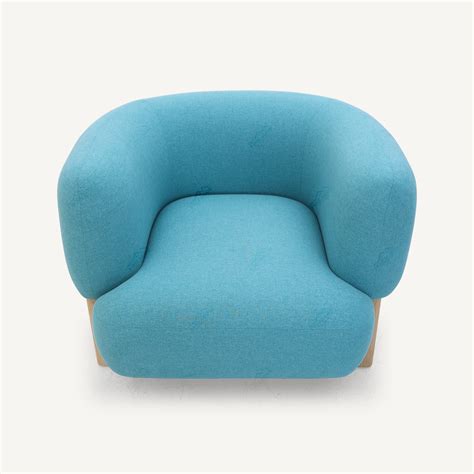 Buy Curved Armchair Comfortable Modern Accent Chair Online Order