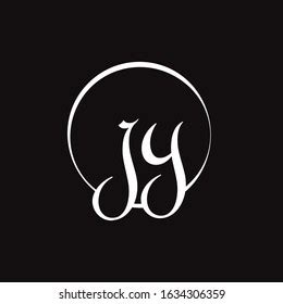 Creative Letter Jy Logo Design Vector Stock Vector Royalty Free