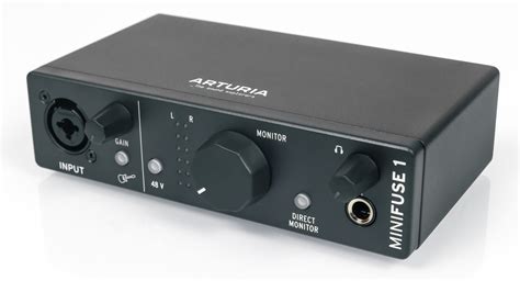 Arturia MiniFuse 1 — самый доступный интерфейс серии MiniFuse