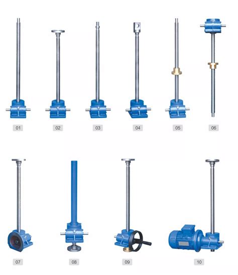 Swl Series Spiral Ball Screw Jack Hand Electric Vertical Turbine Worm