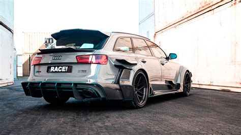 Presentan Un Audi Rs6 Avant Performance Con Un Kit De Carrocería Radical Fotos Ruedas