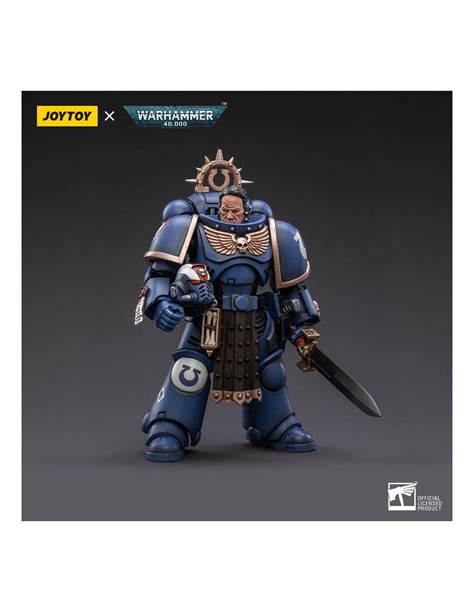 PiXELATOY Ultramarines Primaris Lieutenant Amulius Warhammer 40k JoyToy