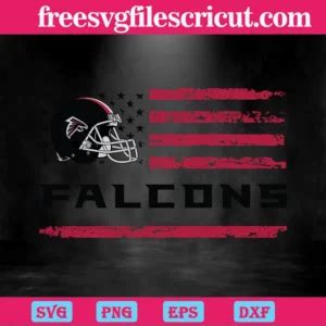 Atlanta Falcons Helmet Logo Flag Svg Png Dxf Eps Free Svg Files For Cricut