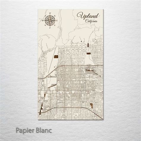 Upland, California Street Map | Street map, Upland, Map