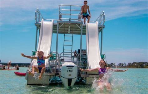 Fort Walton Pontoon Rental Double Decker Crab Island Watersports