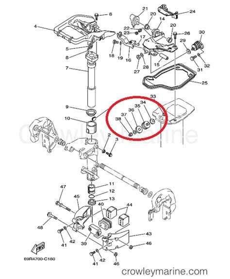 Coxim Lateral Amortecedor Yamaha Hp Modelo Dm Vm Impakto Pecas