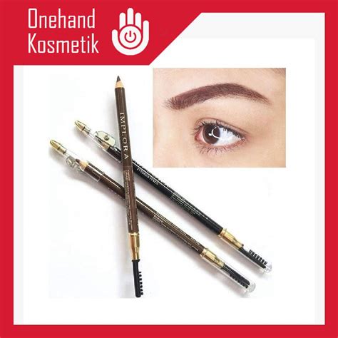 Jual IMPLORA Eye Brow Pencil 2 IN 1 PENSIL SERUTAN SIKAT 2IN1