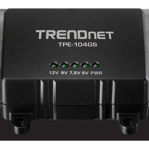 Gigabit Poe Splitter Trendnet Tpe Gs