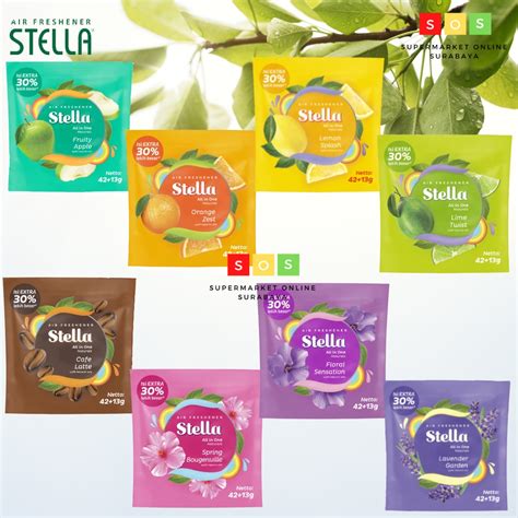 Jual Stella All In One Pengharum Ruangan Aroma Buah Gantung Natural Oil