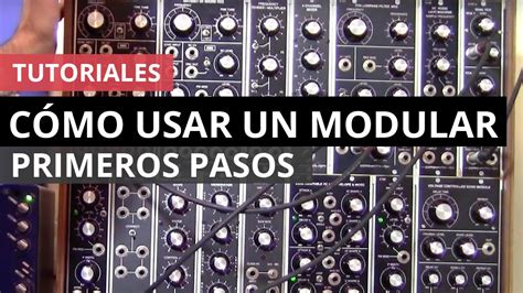 Cómo usar un sintetizador modular primeros pasos YouTube