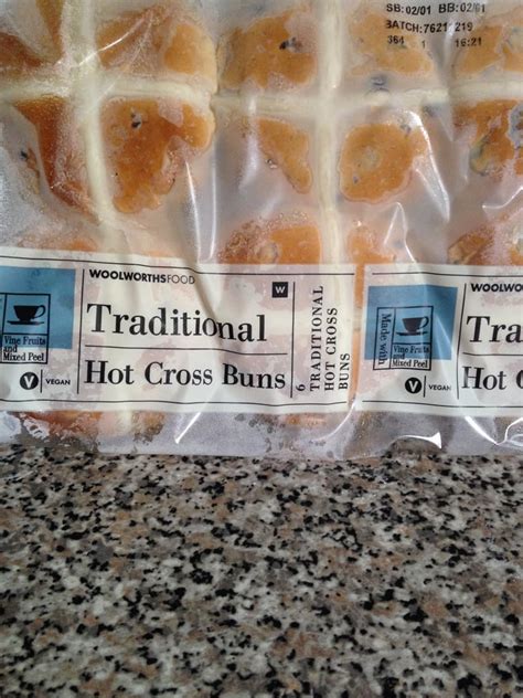 Woolworths Food Traditional Hot Cross Buns Review Abillion