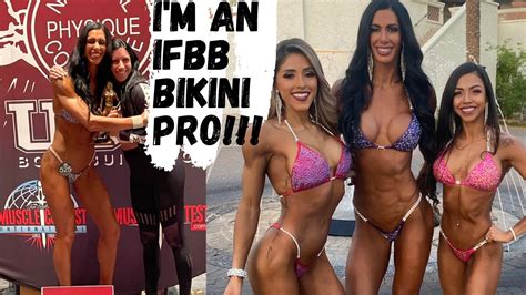 I Won My IFBB Pro Card In Bikini NPC USAs Recap Vlog YouTube