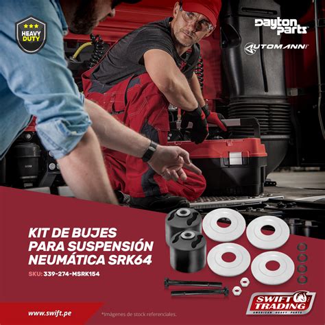 Kit De Bujes Para Suspension Neumatica Tipo Watson Chalin Ta Srk