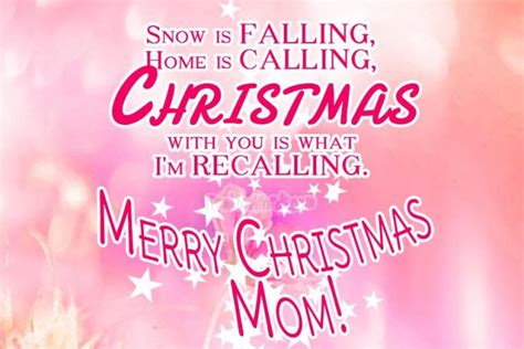 40 Sweet Merry Christmas Wishes For Mom True Love Words