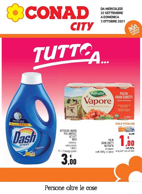 Volantino Conad City Offerte Dal Al