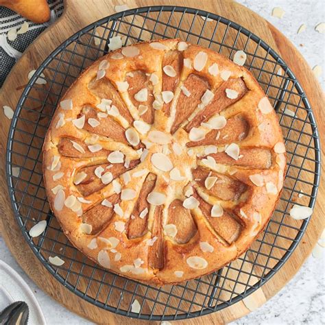 Super Light Almond And Pear Cake Gluten Free A Baking Journey