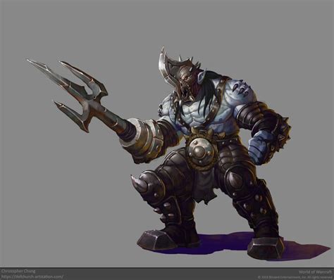 Artstation Shattered Hand Orcs Christopher Chang Warcraft Orc