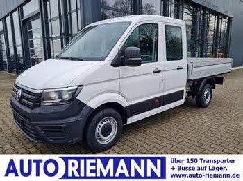 VW Crafter 35 Doka Pritsche L4 2 0TDI AHK Klima Легка бортова