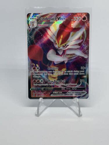 Cinderace Vmax 036 192 Swsh Rebel Clash Full Art Ultra Rare Holo