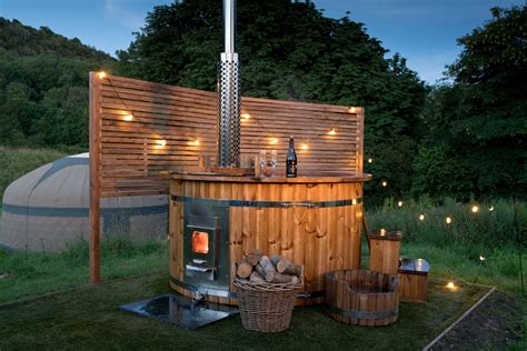 Order Naked Flame Wood Fired Hot Tub M From Hot Box Stoves