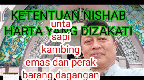 KETENTUAN NISHAB HARTA YANG WAJIB DIZAKATI YouTube