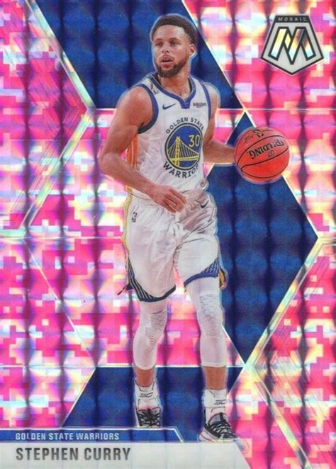 Stephen Curry 2019 Mosaic Pink Camo 70 Price Guide Sports Card Investor