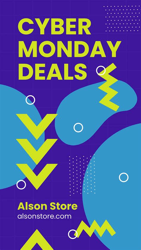 Editable Cyber Monday Sale Instagram Story Template - PSD | Template.net