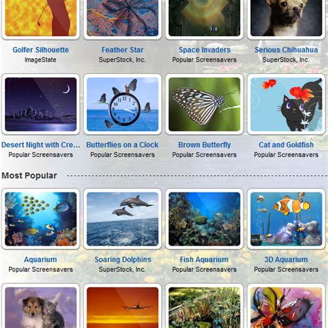 Popular Screensavers Alternatives And Similar Websites And Apps