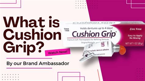 Cushion Grip EXPLAINED Made By Brand Ambassador YouTube