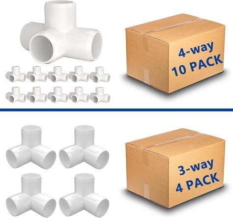 Amazon Letsfix Pvc Fittings Way Pack Pvc Fittings