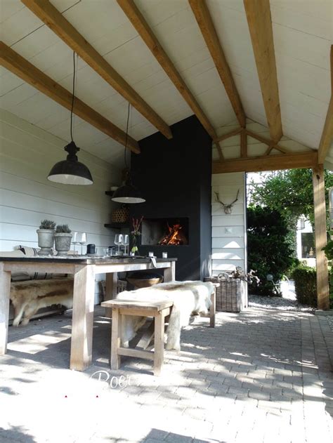 Rosmalen Buitenkamer Rustiek Jan De Boer Tuinhuizen Rustic Dining