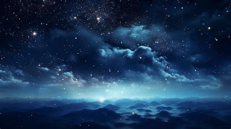 Premium AI Image | A photo of a night sky filled with constellations